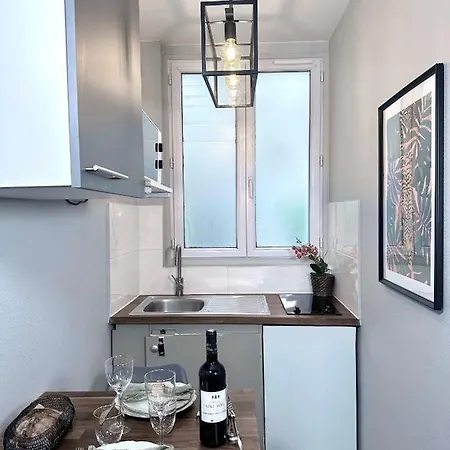 1620c - Pleasant Studio In Appartement Paris